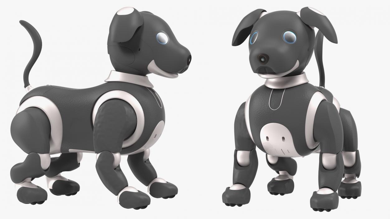 3D Robots Dog Collection 3 model