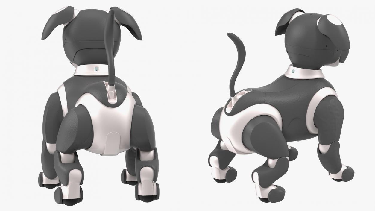 3D Robots Dog Collection 3 model