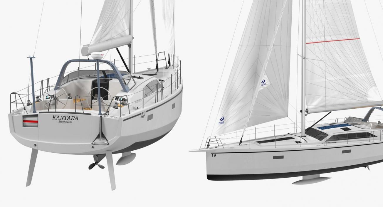 Yachts Collection 5 3D model