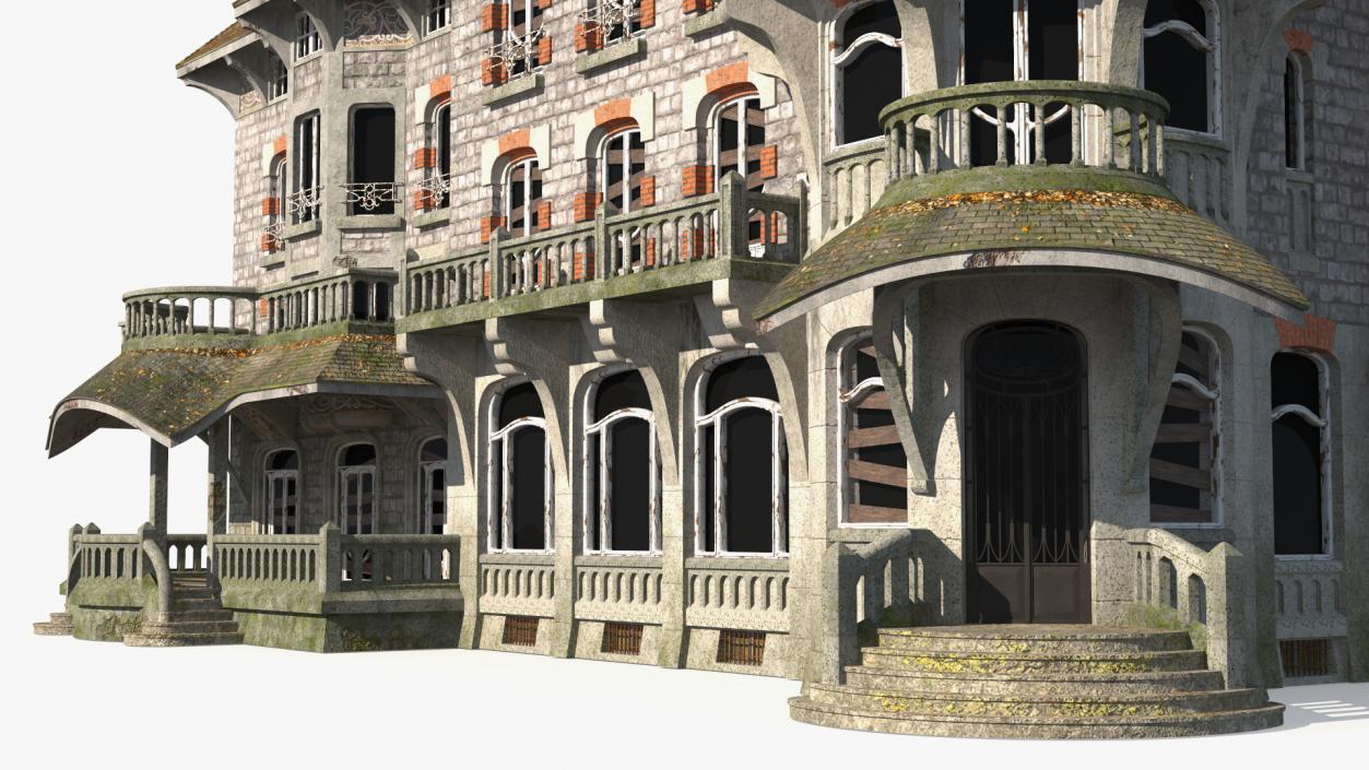 Scary Old Creepy Mansion 3D model