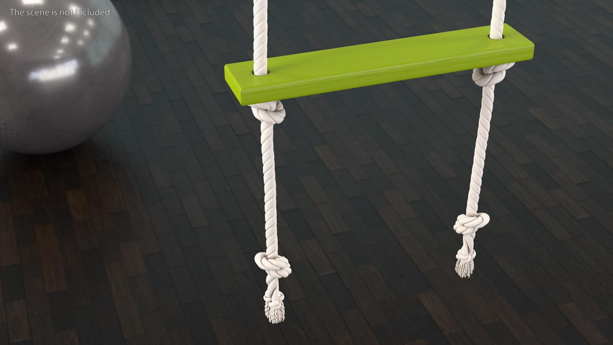 3D Climbing Rope Ladder with Square Boxsteps