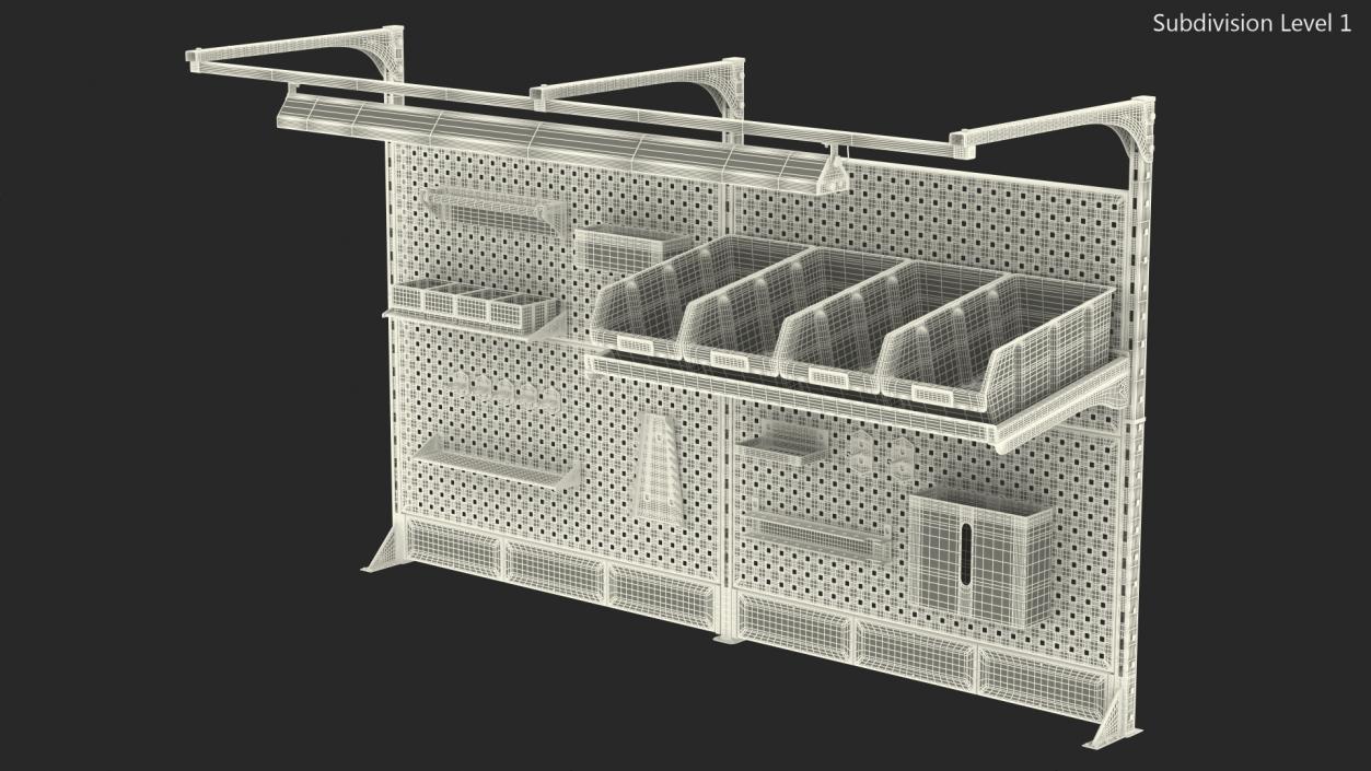 3D Garage Tool Rack