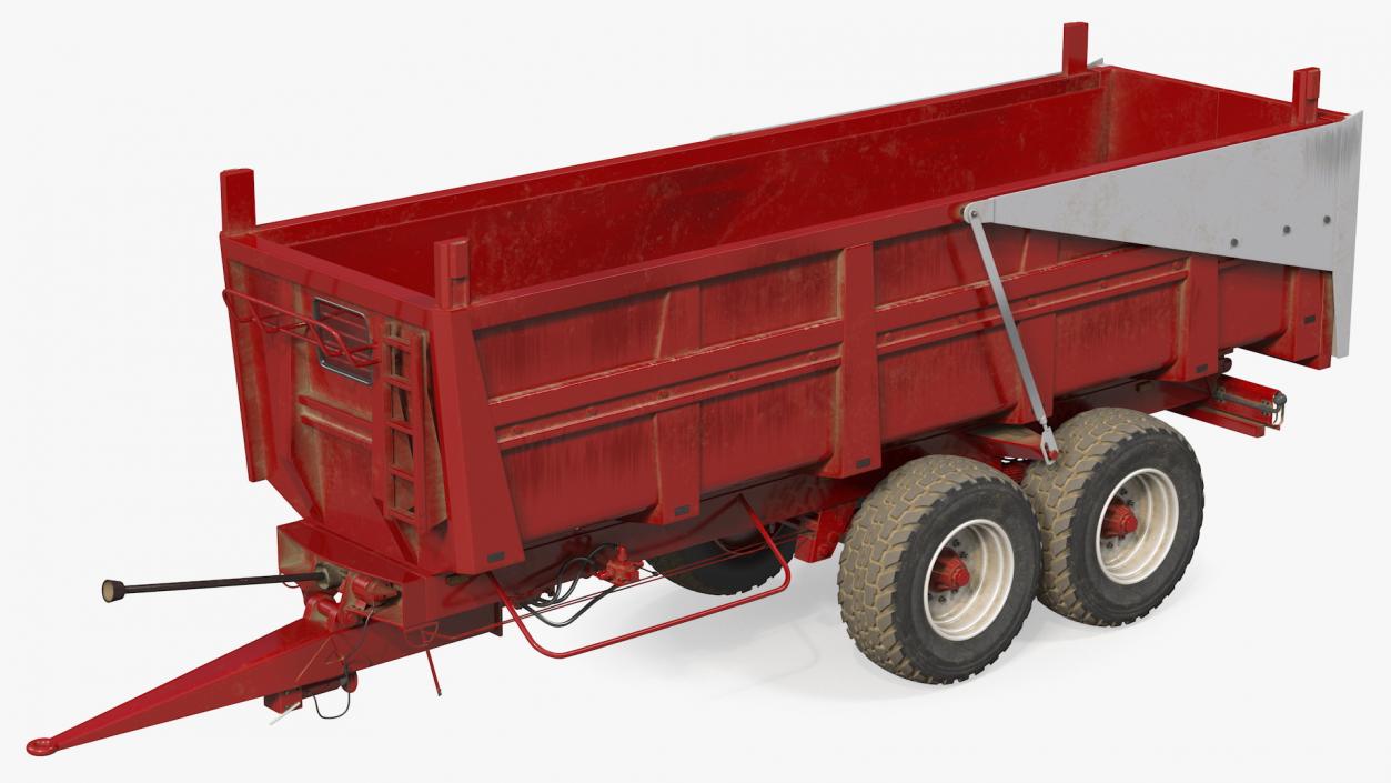 Body Tipper Trailer 3D model