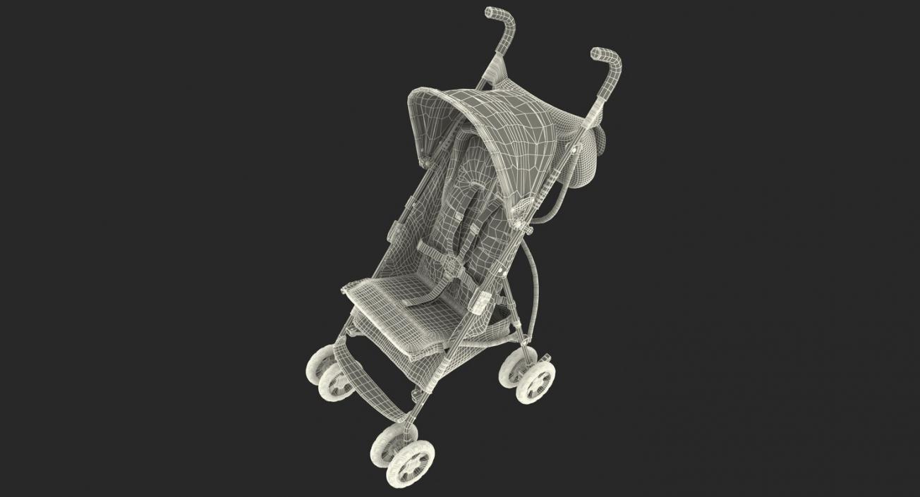 3D Baby Carriages and Car Seat Collection model