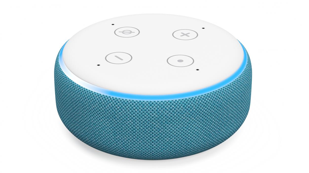 3D model Amazon Echo Dot Blue