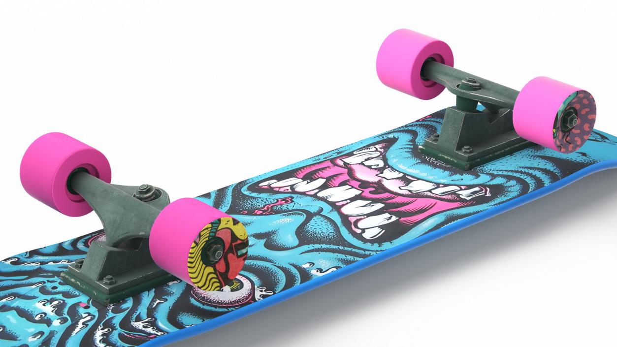 Mockup Classic Skateboards Collection 3 3D model