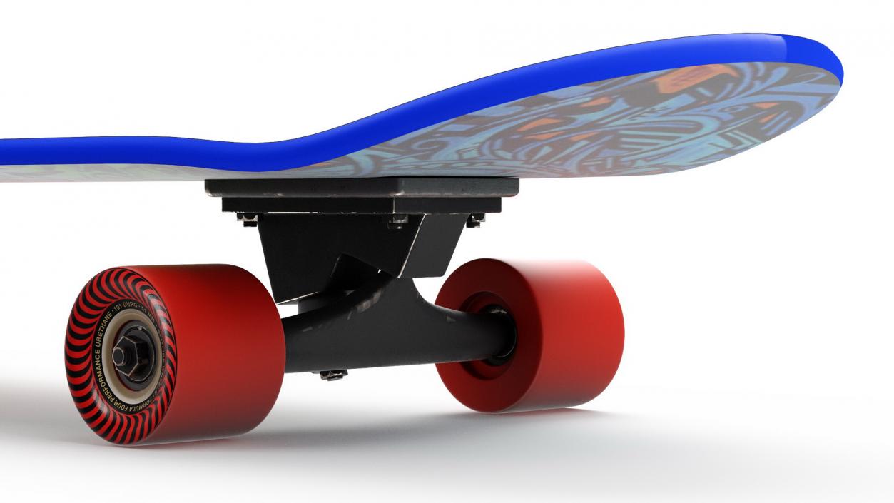 Mockup Classic Skateboards Collection 3 3D model