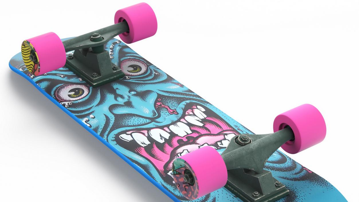 Mockup Classic Skateboards Collection 3 3D model