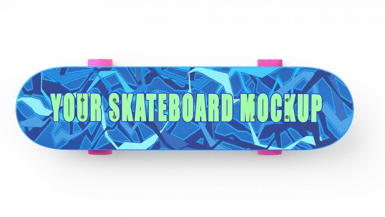 Mockup Classic Skateboards Collection 3 3D model