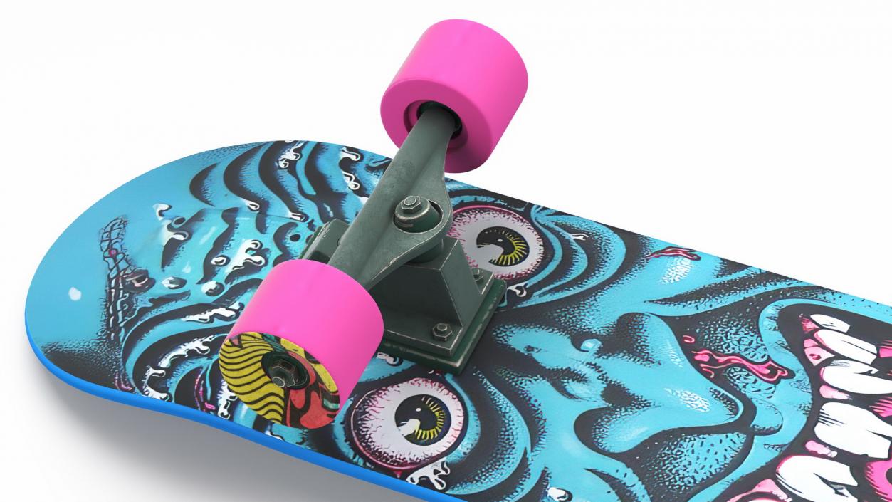 Mockup Classic Skateboards Collection 3 3D model