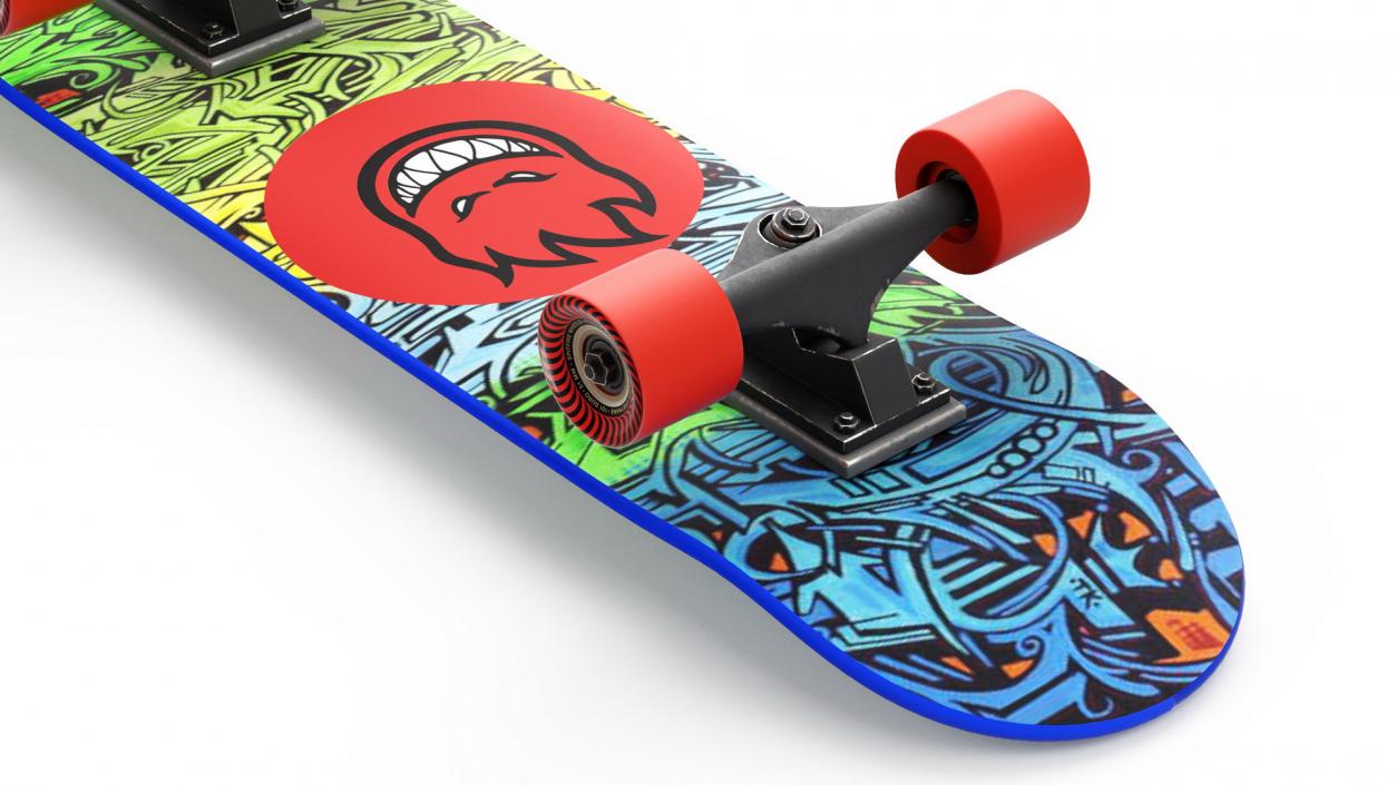 Mockup Classic Skateboards Collection 3 3D model