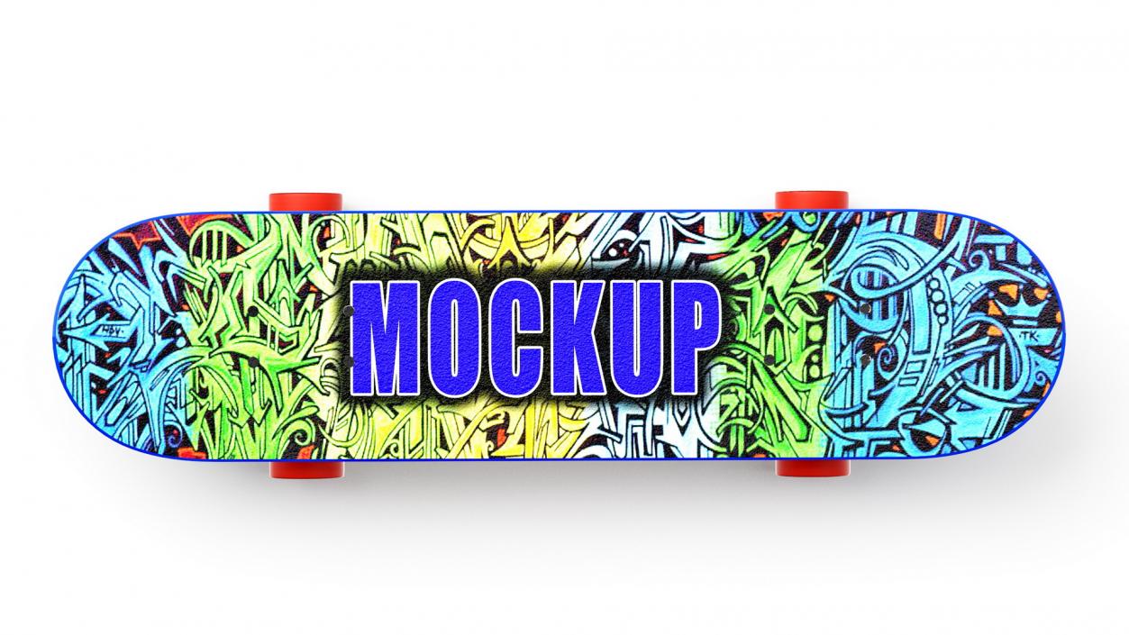 Mockup Classic Skateboards Collection 3 3D model