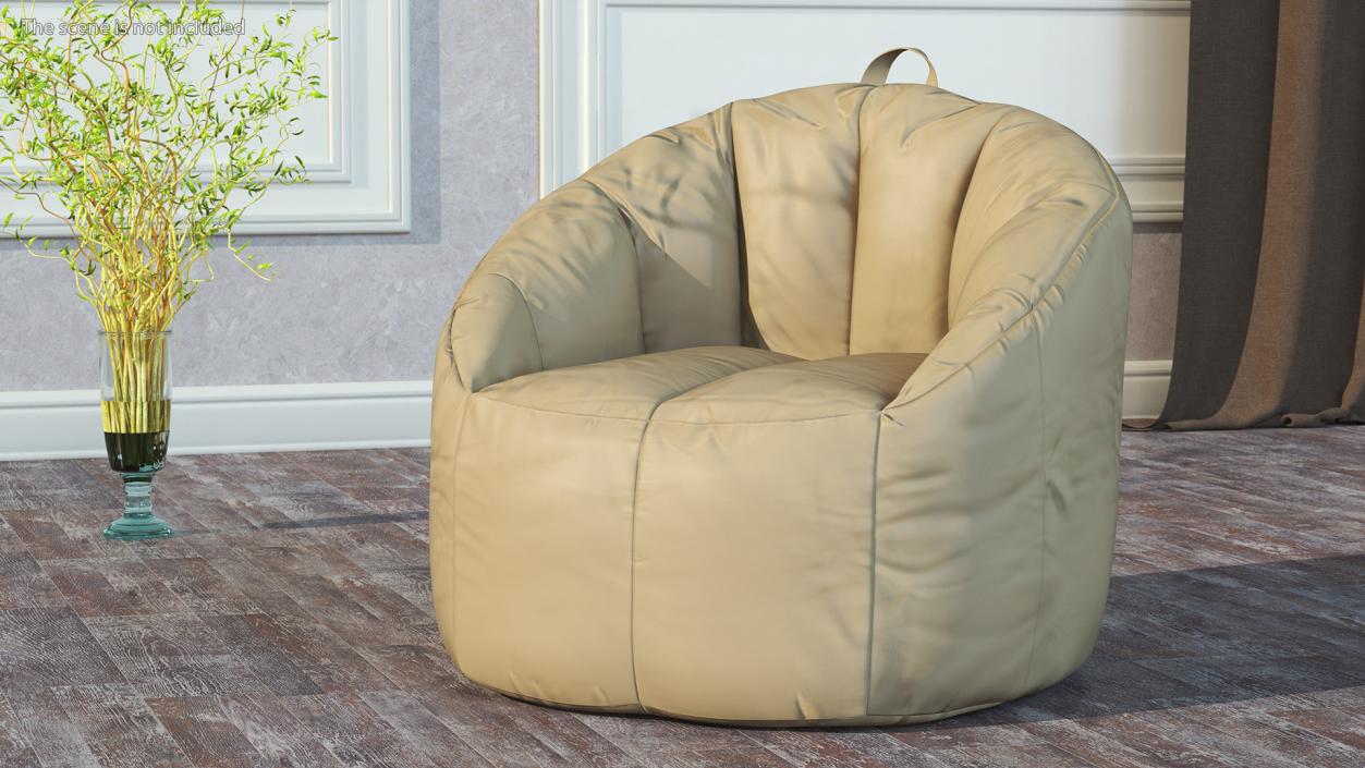 3D model Sofa Sack Beige