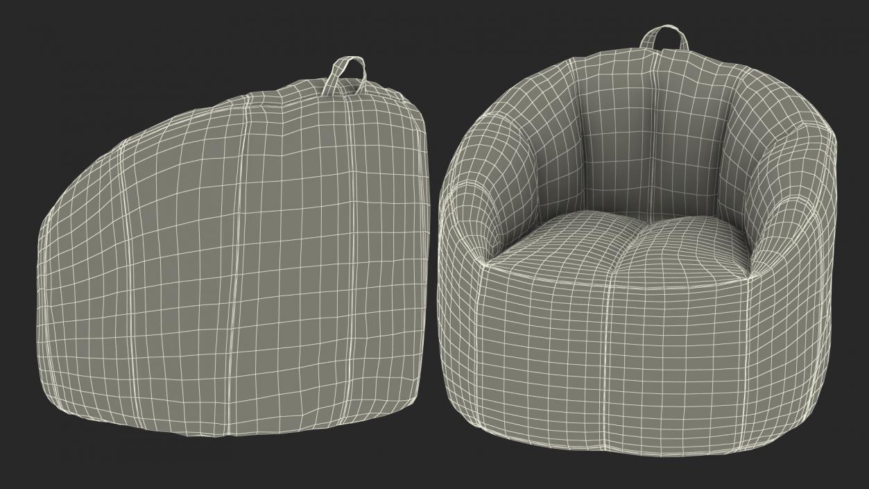 3D model Sofa Sack Beige