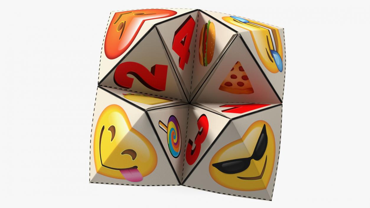 3D model Paper Fortune Teller