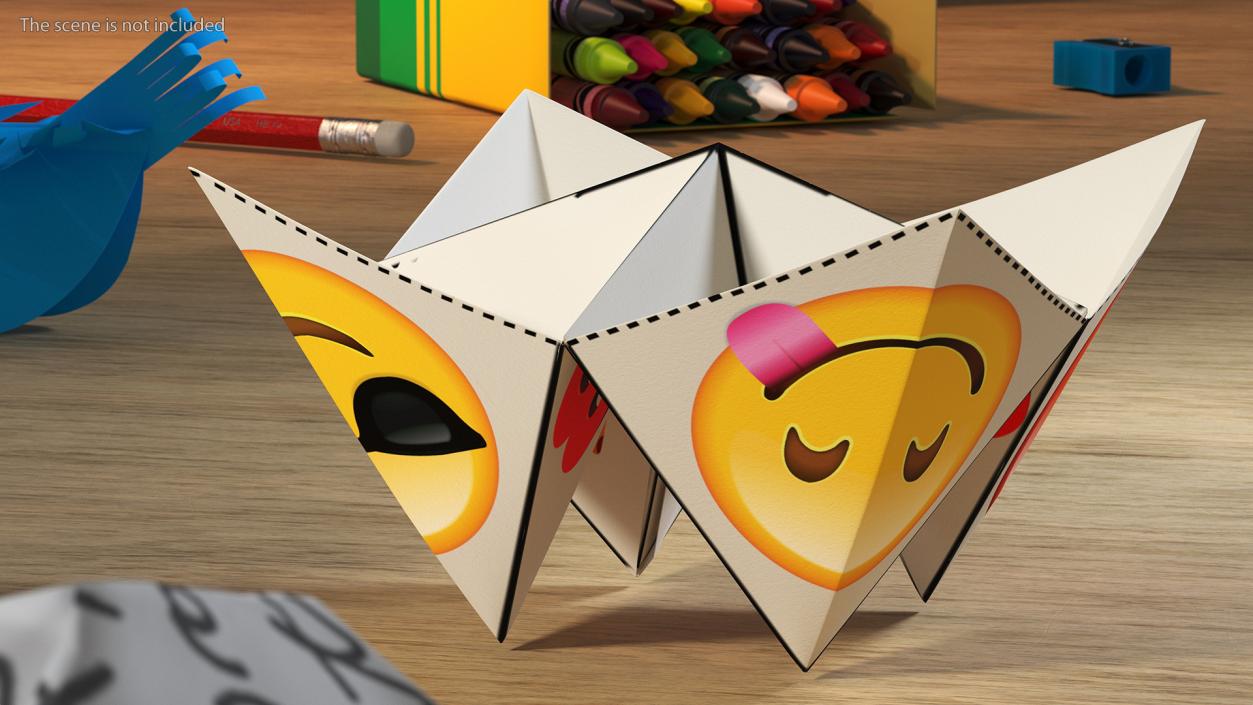 3D model Paper Fortune Teller