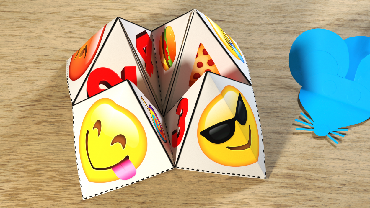 3D model Paper Fortune Teller