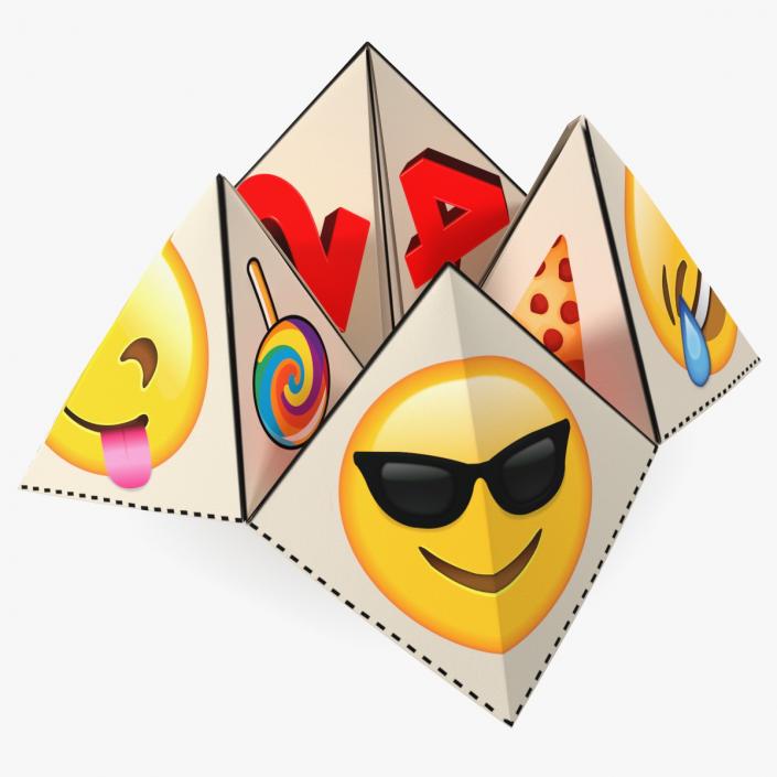 3D model Paper Fortune Teller