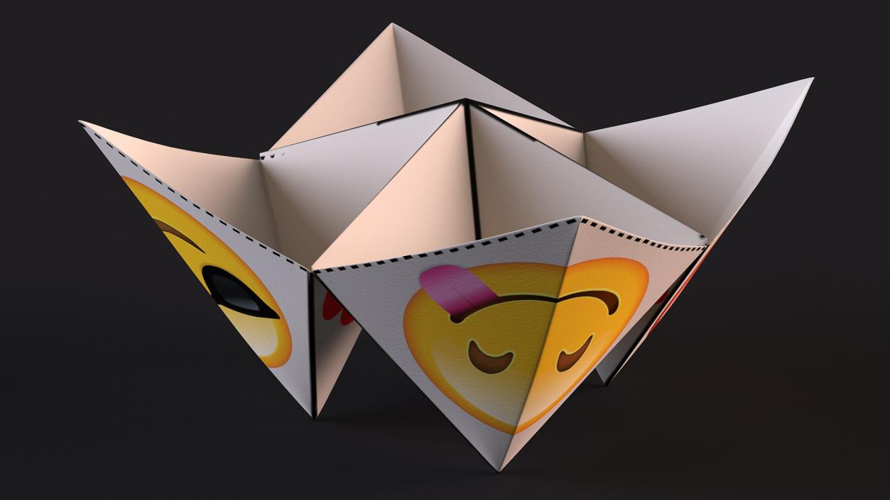 3D model Paper Fortune Teller