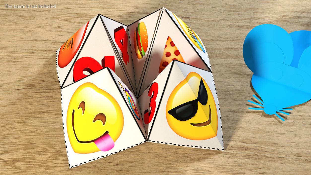 3D model Paper Fortune Teller