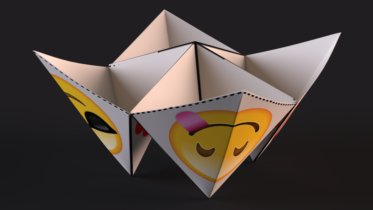 3D model Paper Fortune Teller