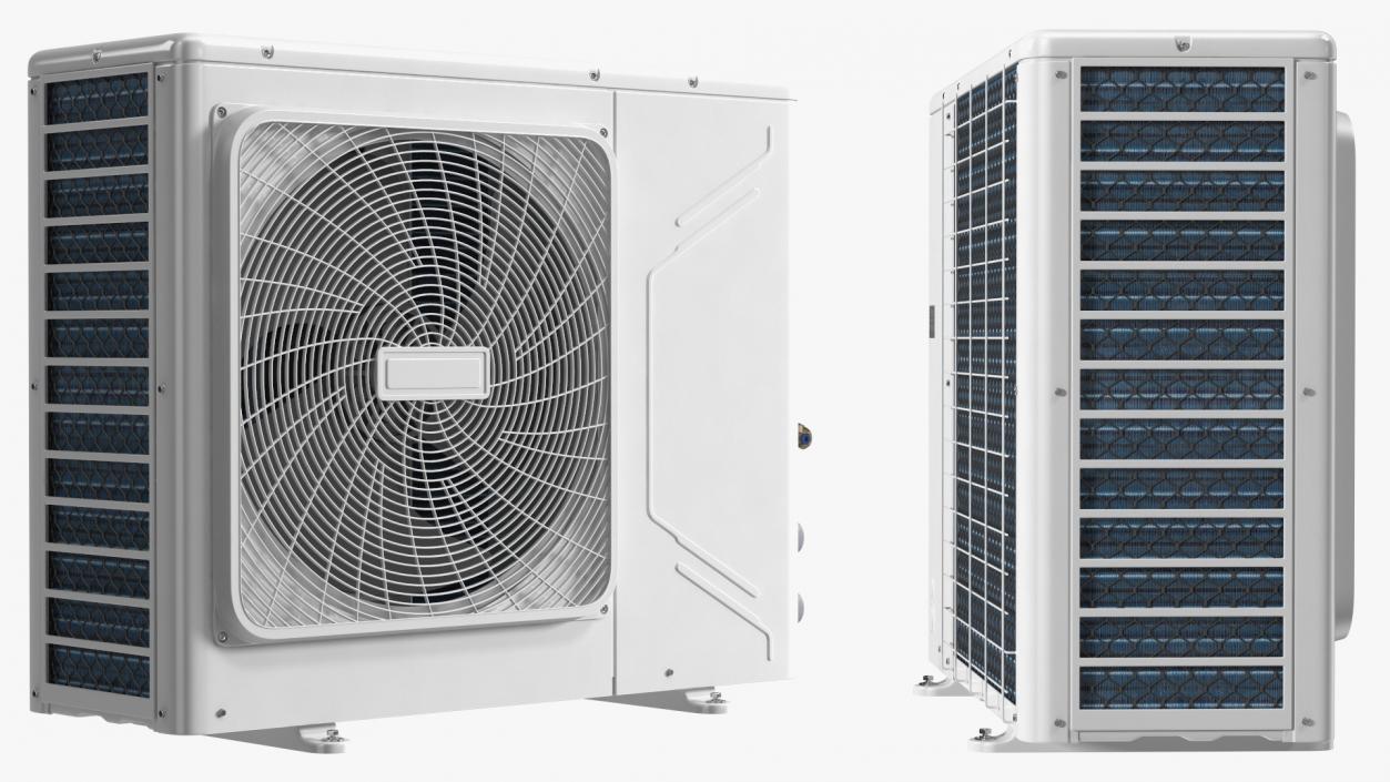 Split Air Conditioner Outdoor Unit 3D model