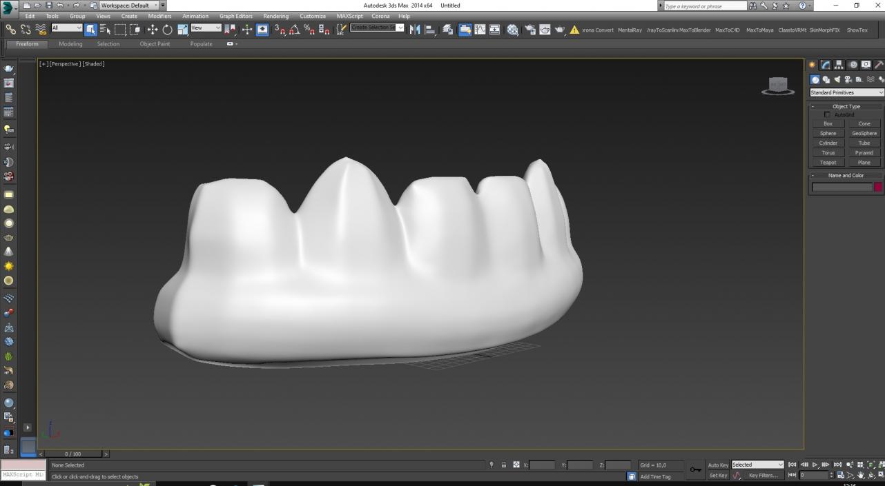 3D model Gummy Teeth Candy for 3D Print