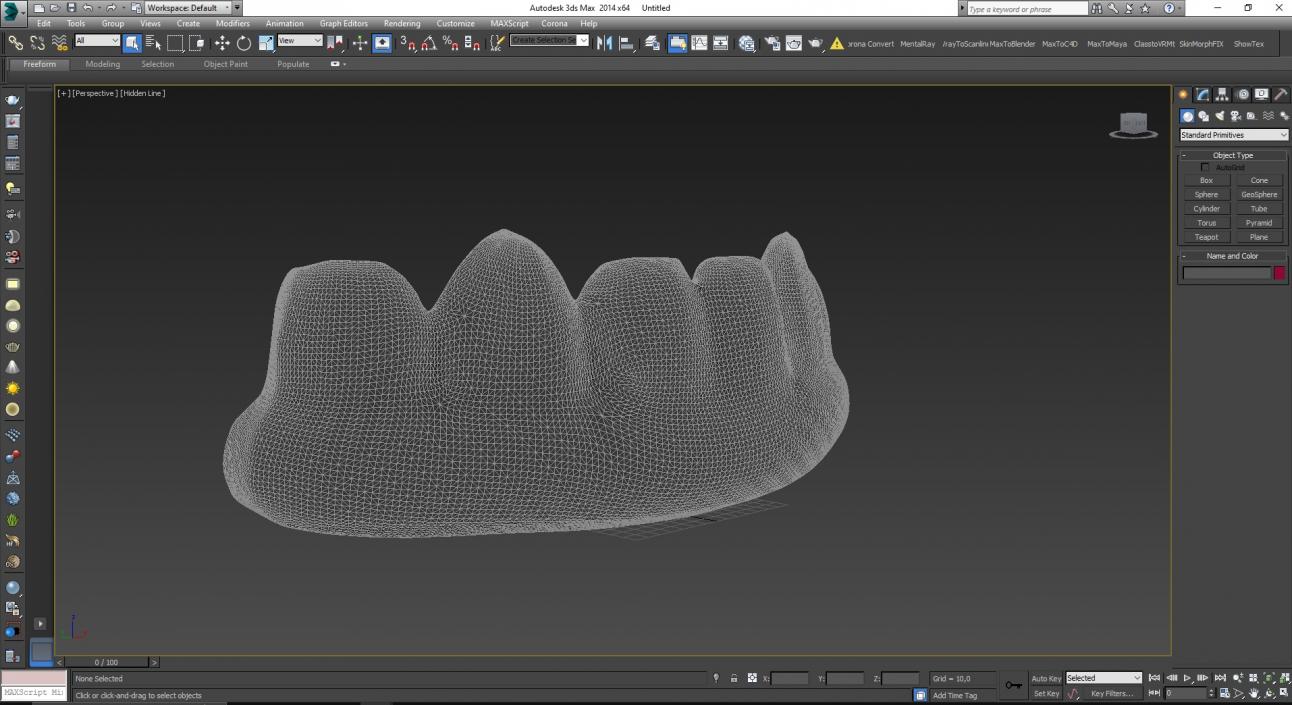 3D model Gummy Teeth Candy for 3D Print