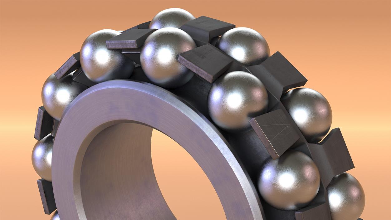 Inside Ball Bearing 3D model