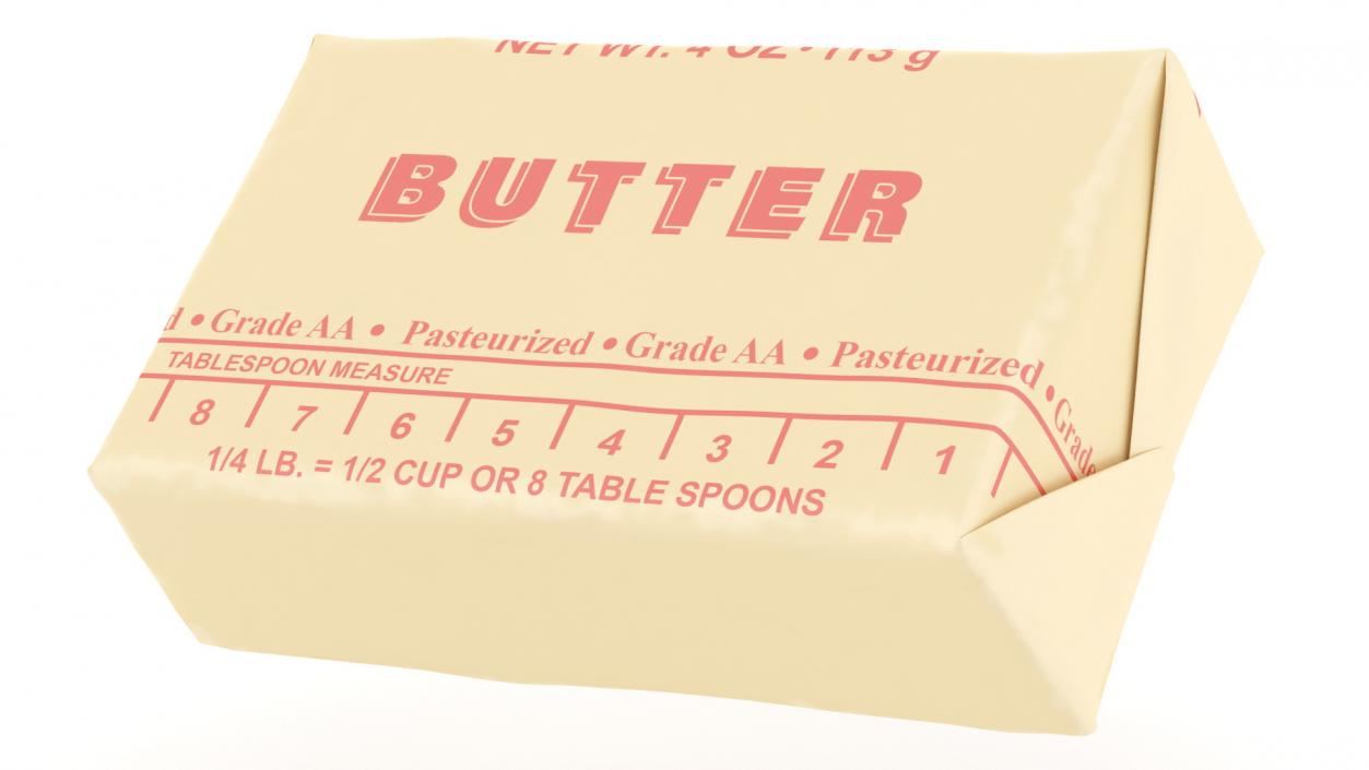 3D Butter Set Collection