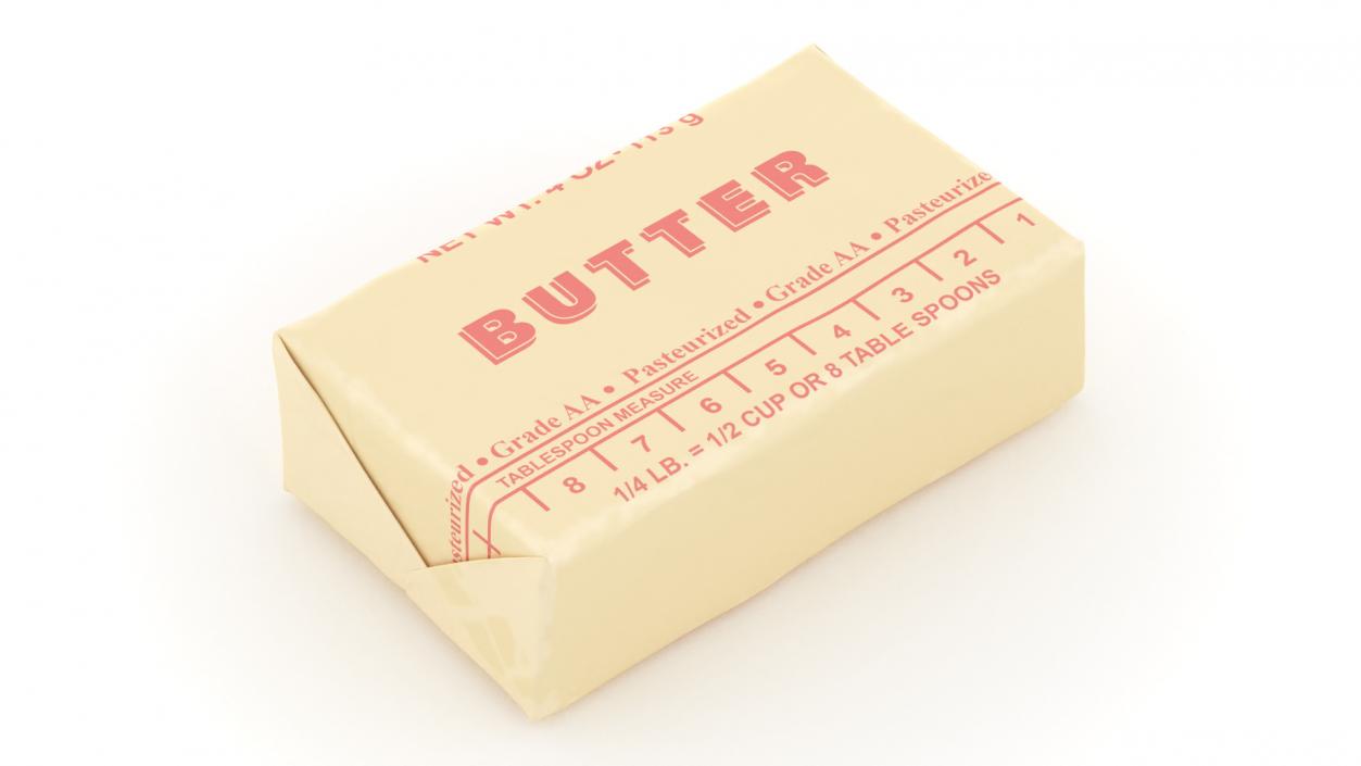 3D Butter Set Collection