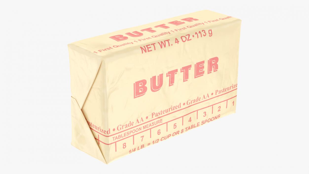 3D Butter Set Collection