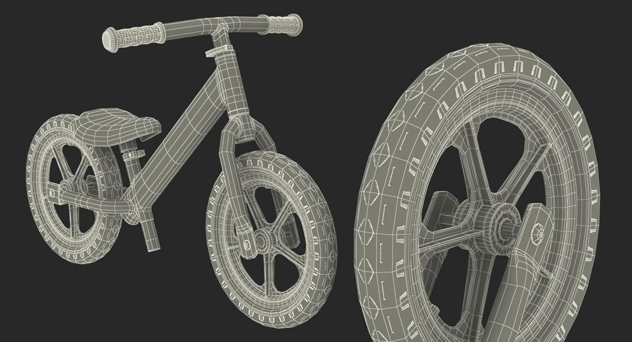 Child Bikes Collection 2 3D model