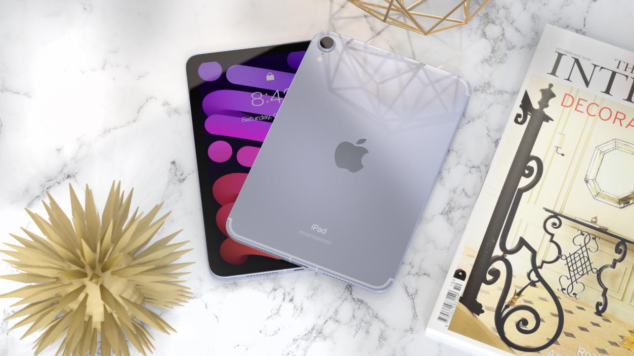 3D iPad Mini 2021 Purple