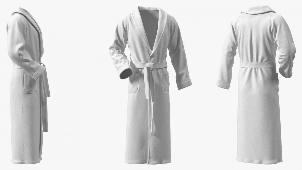 Spa Bathrobe 3D