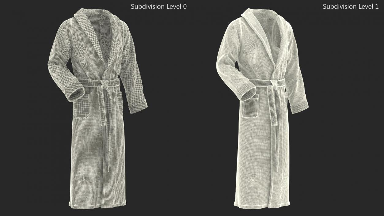 Spa Bathrobe 3D