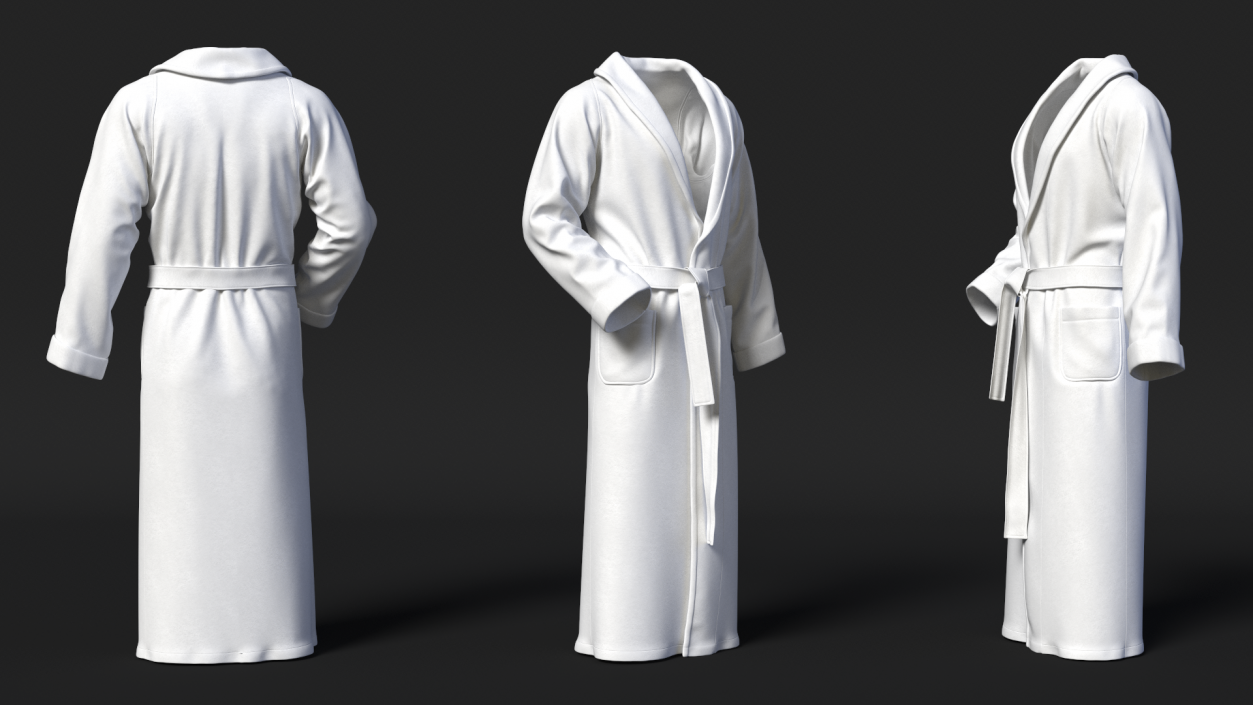 Spa Bathrobe 3D