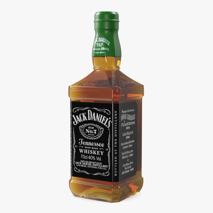 3D model Jack Daniels Old No 7 Black Whiskey