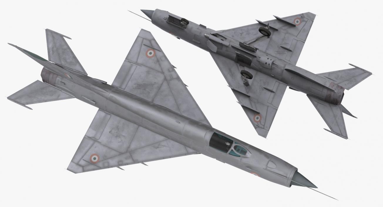 3D MiG-21 Bison Indian Air Force IAF model