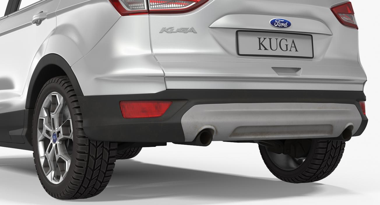 3D model Ford Kuga and Ford Focus Collection