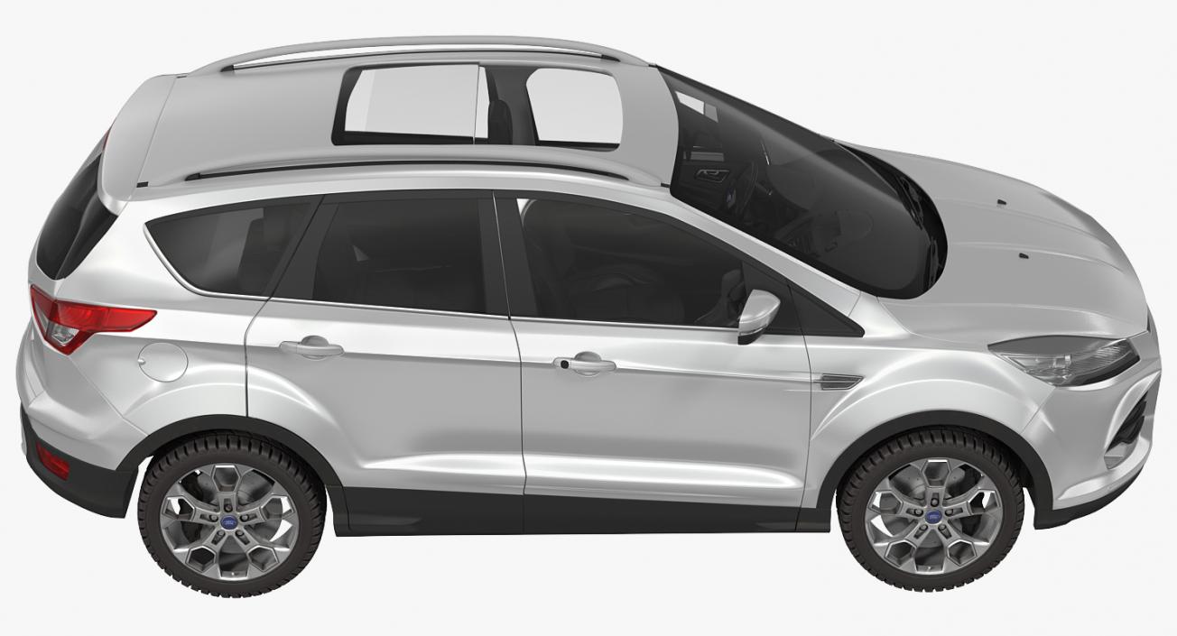 3D model Ford Kuga and Ford Focus Collection