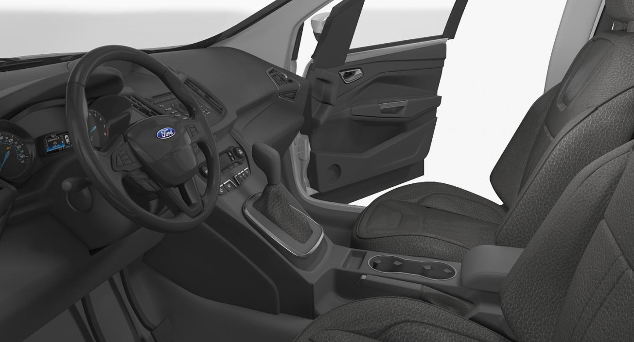 3D model Ford Kuga and Ford Focus Collection