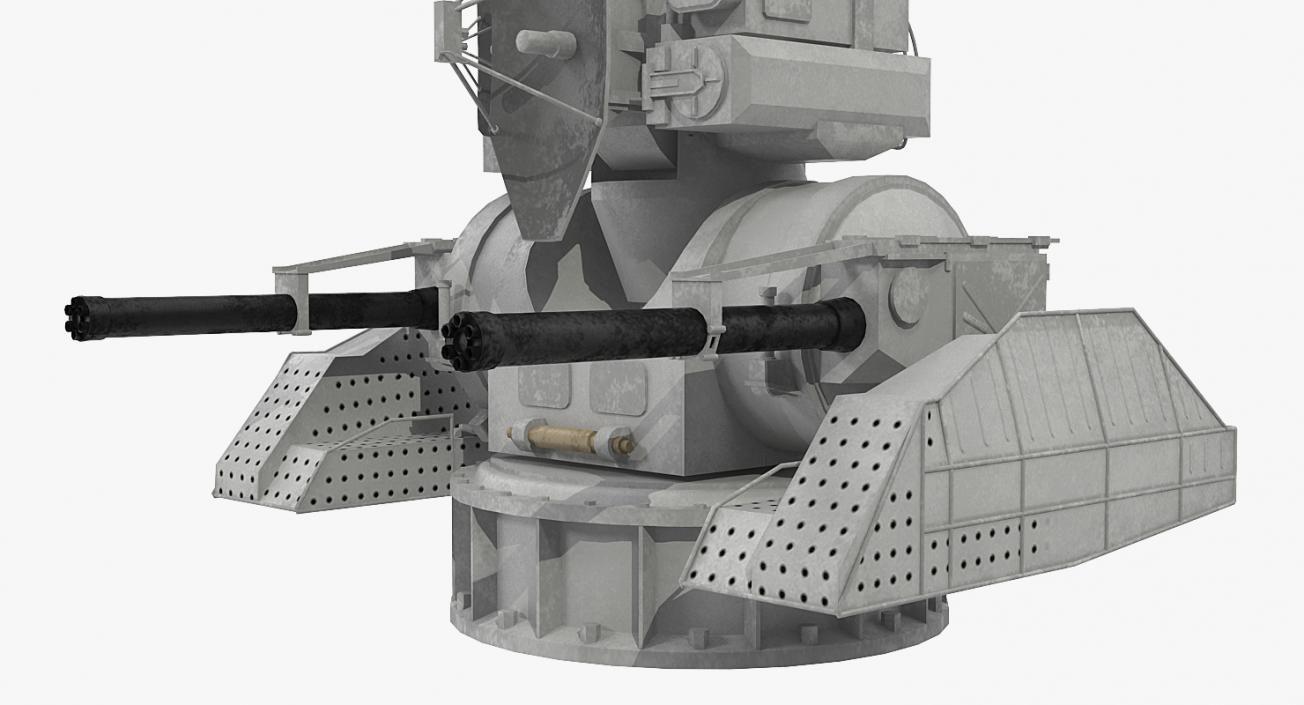 Modern Naval Air Defence Kashtan Module 3D model