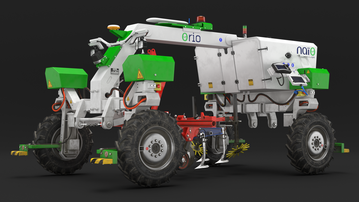 3D Dusty Agriculture Robot Orio Naio model