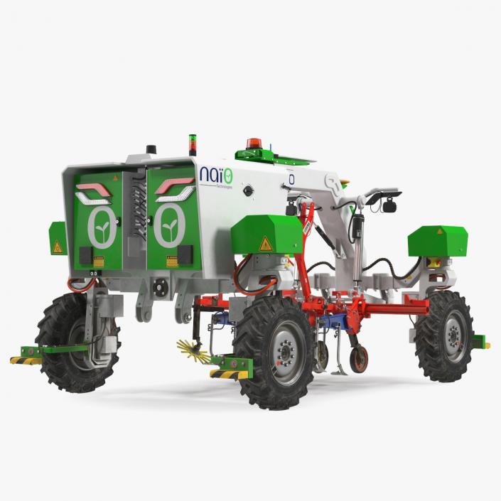 3D Dusty Agriculture Robot Orio Naio model