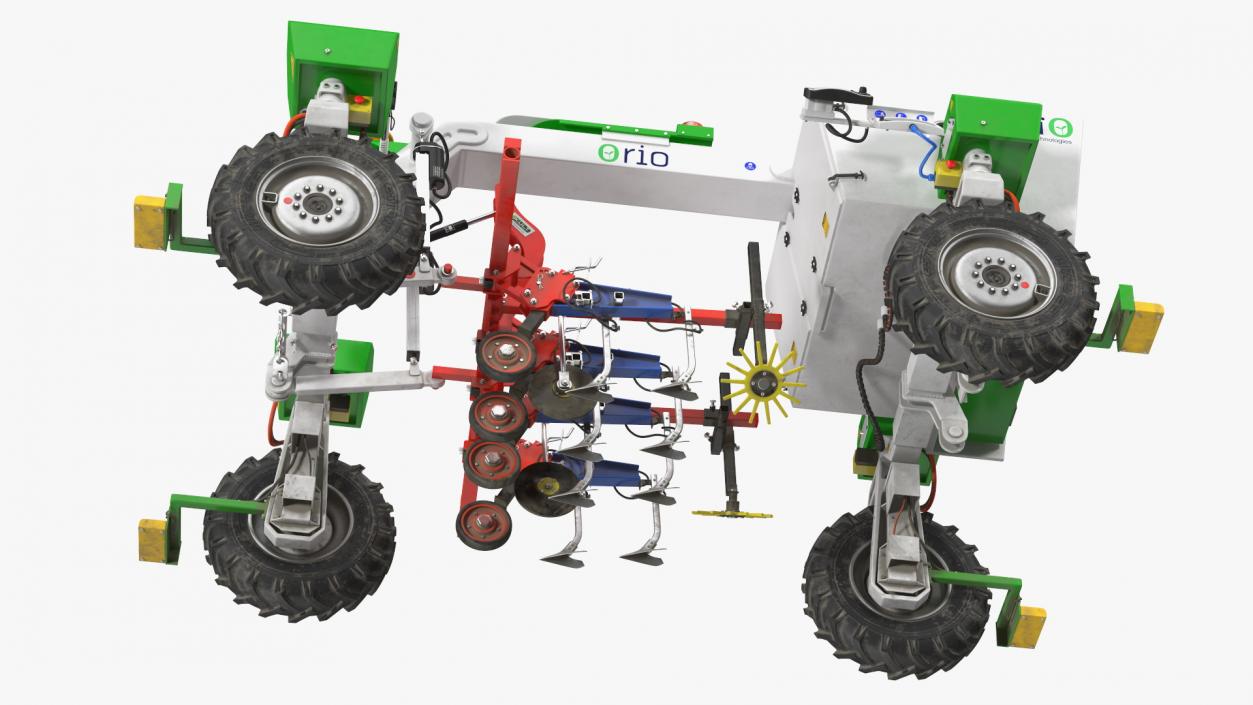 3D Dusty Agriculture Robot Orio Naio model