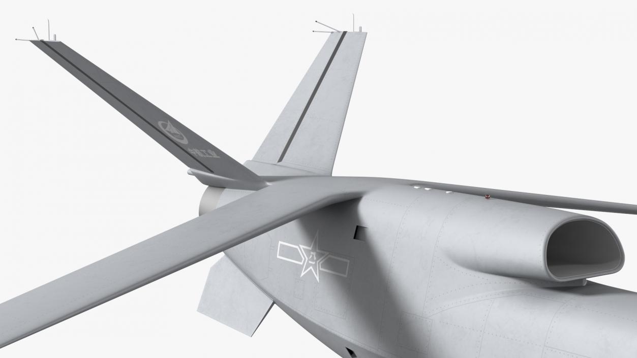 3D model Chengdu Xianglong WZ7 UAV