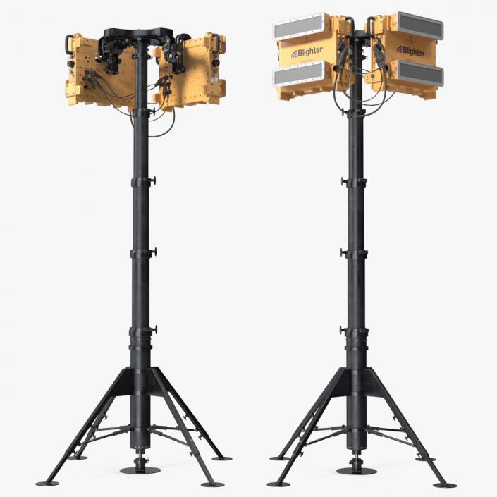 3D model Blighter A400 Series Air Security Radars