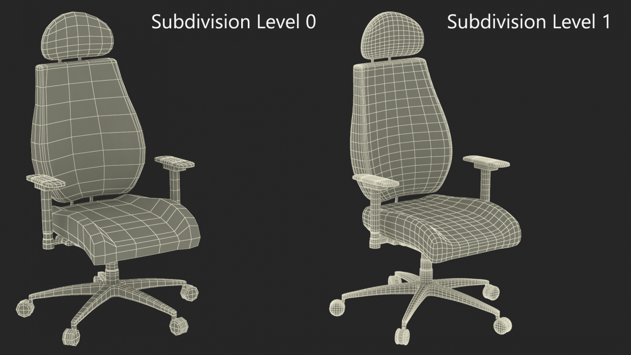 3D model Armchair 2