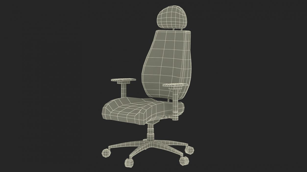 3D model Armchair 2